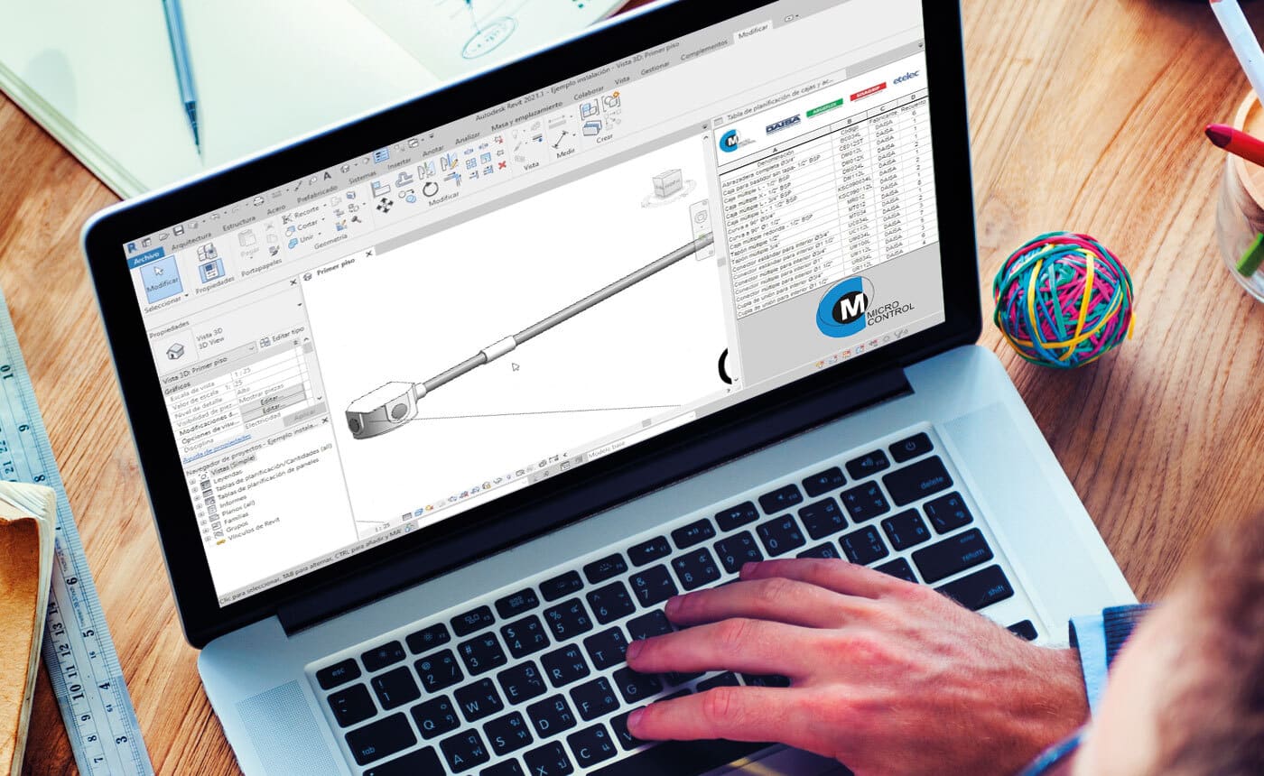 Introducción a la librería BIM de productos Micro Control